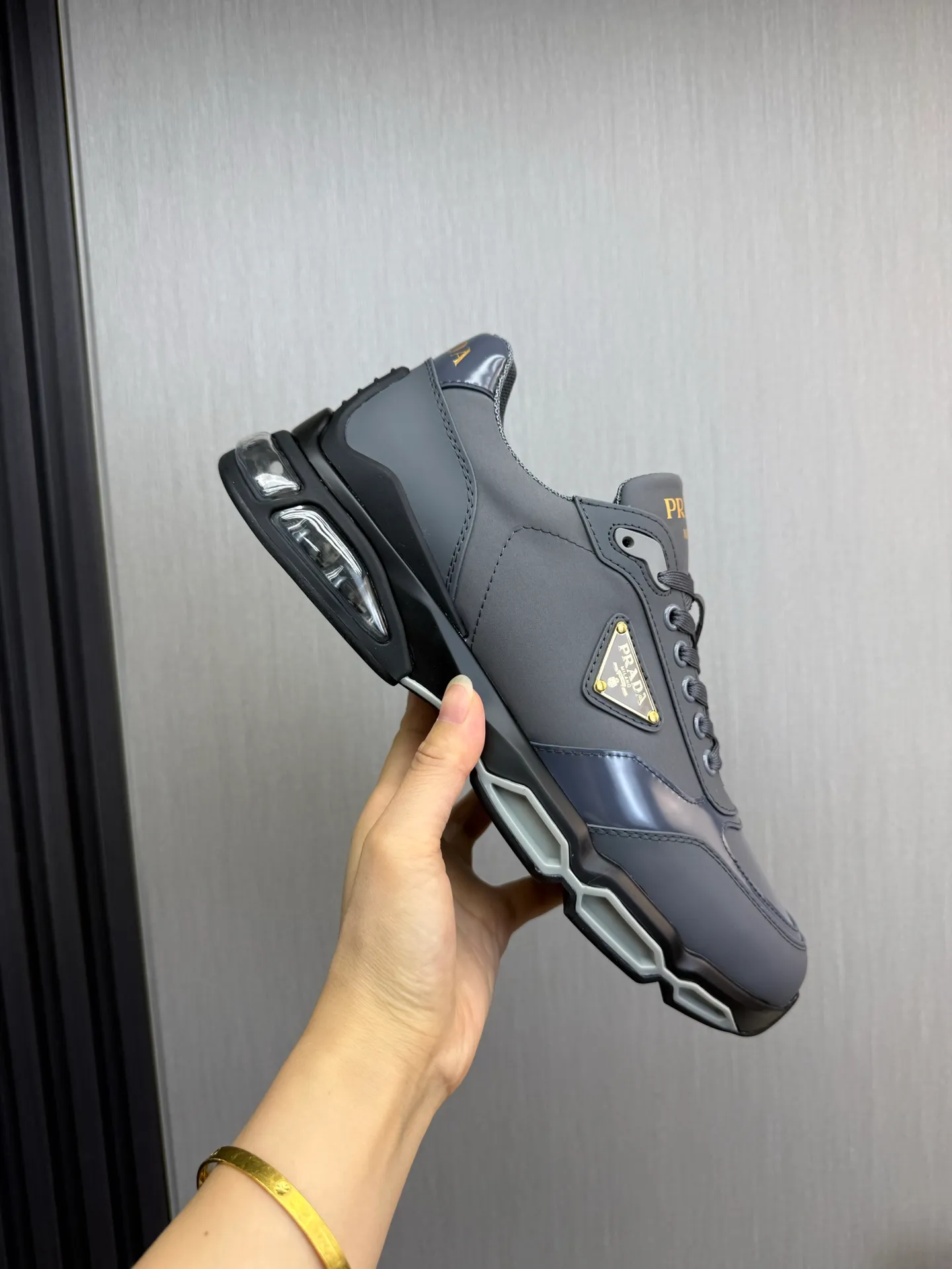 Men's shoes 💰640💰 [PRADA] Men's shoes are popular in the counter, official website is synchronized, 1 high-quality shipment ✔️Original cowhide upper + cowhide lining, 1🆚1 replica, original sole, 38-45 (45 customized, non-refundable)